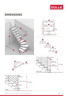 Indoor Modular Staircase Dubai (XL) - 180° Turn