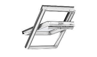 velux GGU 0070 roof window axo interior
